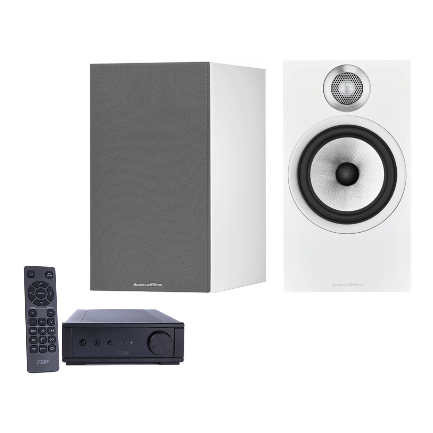 Rega IO + B&W 606 S2 Blanc Anniversary Edition (REGA IO + B&W 606 S2 BLANC ANNIVERSARY EDITION