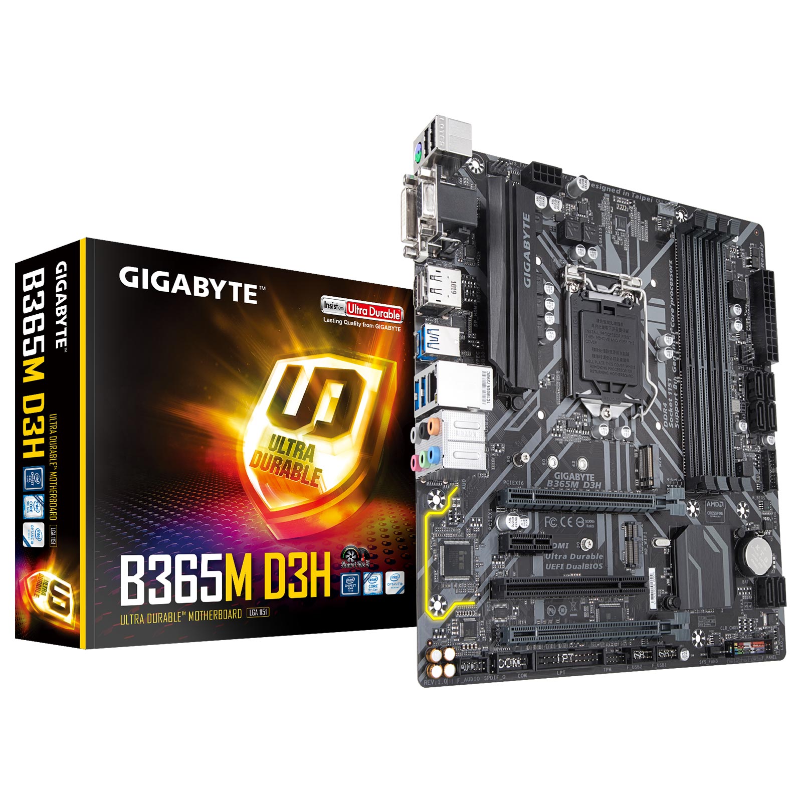 Gigabyte b365m h обзор