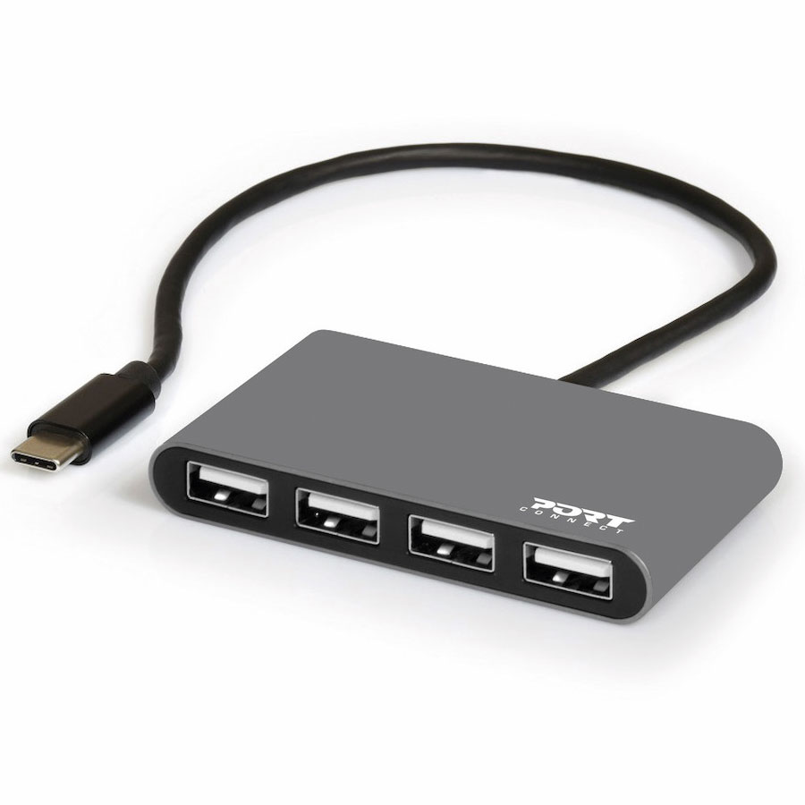 Port Connect Hub USBC (4x USB 2.0) (900128) Achat Hub FireWire/USB