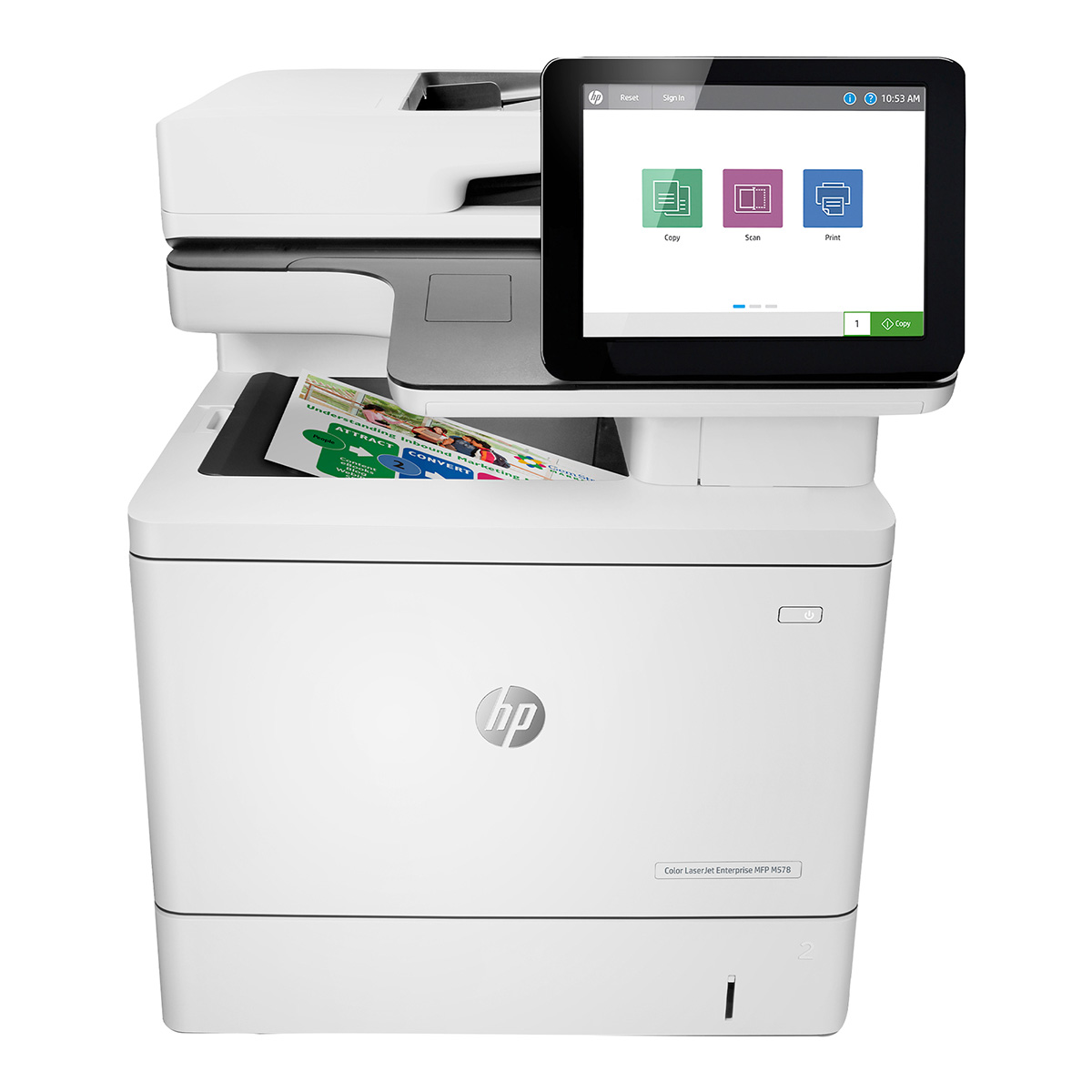 HP LaserJet Enterprise MFP M578dn (7ZU85A#B19) - Achat Imprimante ...