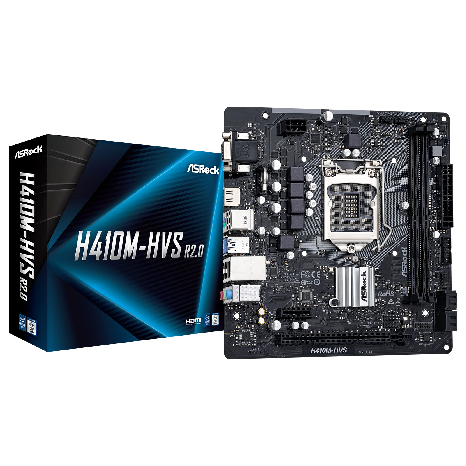 H410m hvs asrock подключение