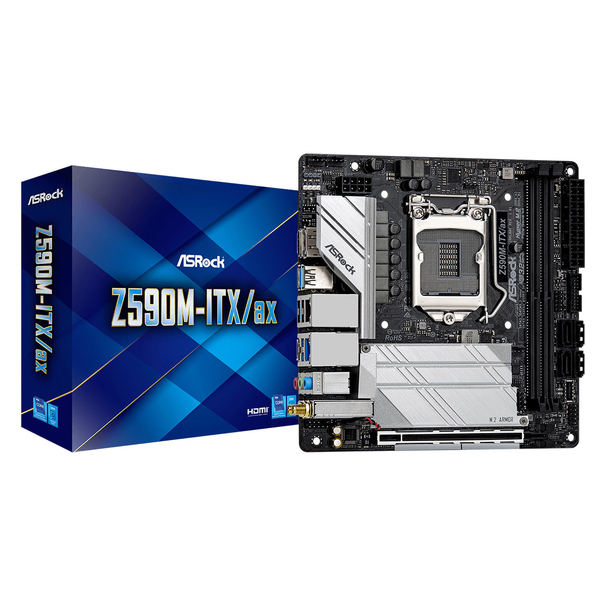 Asrock z590m itx ax обзор