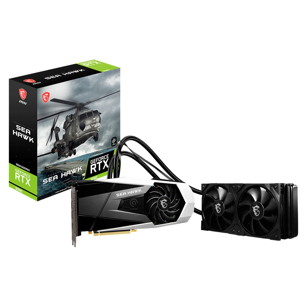 Msi geforce rtx 3080 sea hawk x 10g lhr 10gb обзор