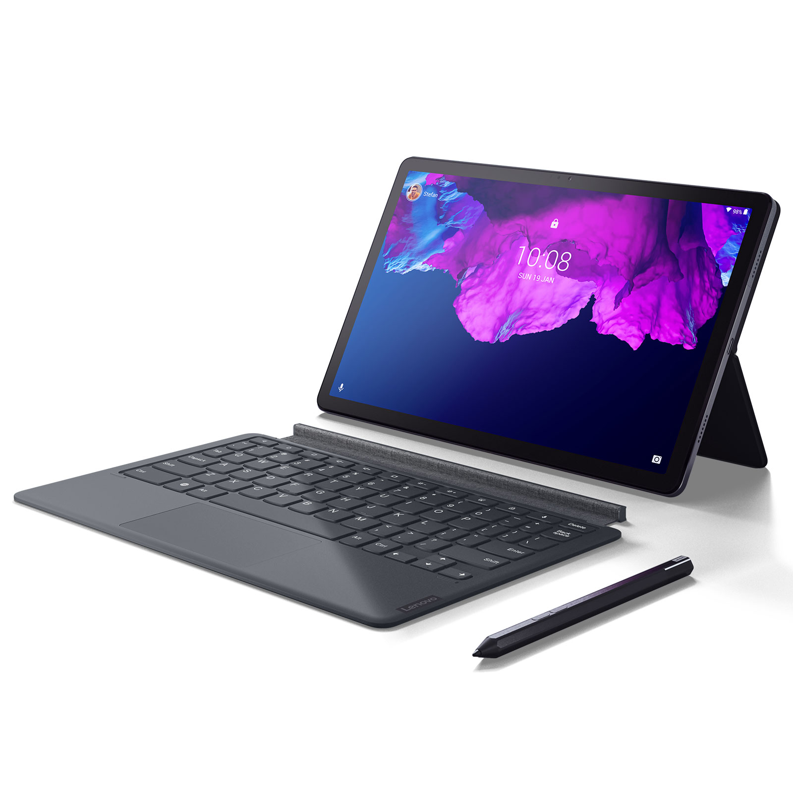 Lenovo Tab P11 Pro (ZA7C0065FR) avec pack clavier et stylet Precision