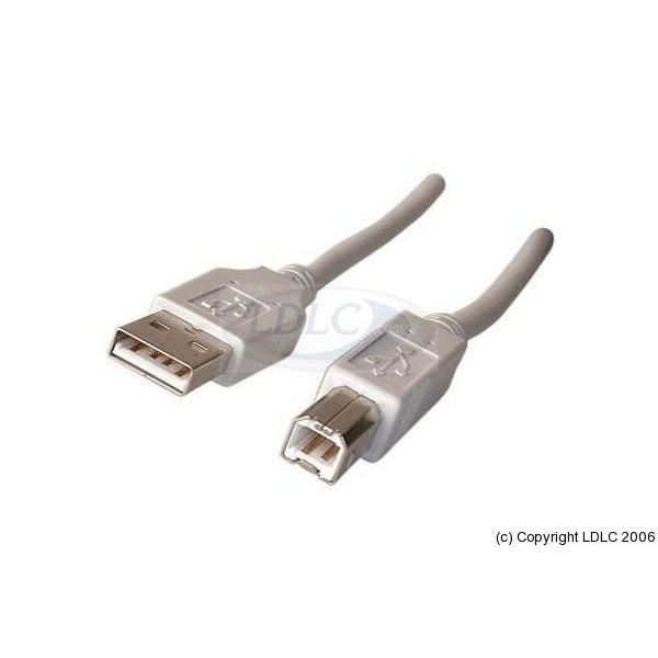 Câble Usb 20 Type Ab Mâlemâle 06 M Usb Générique Sur 7130