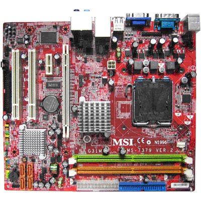 Msi g31m3 v2 не включается