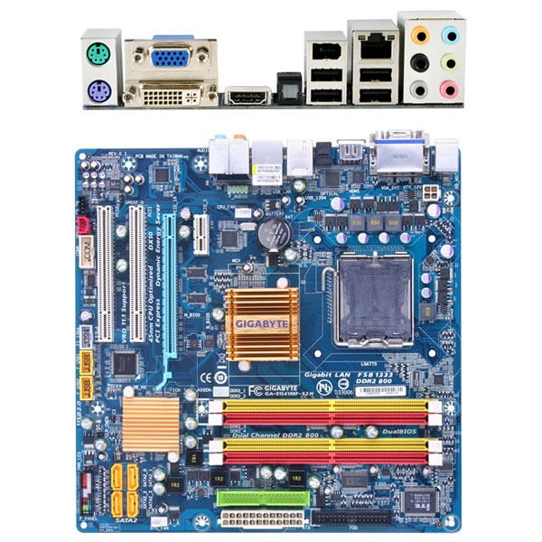 Gigabyte ga eg41mft us2h подключение