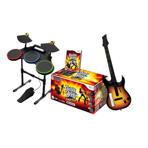 guitar hero world tour guitar controller wii