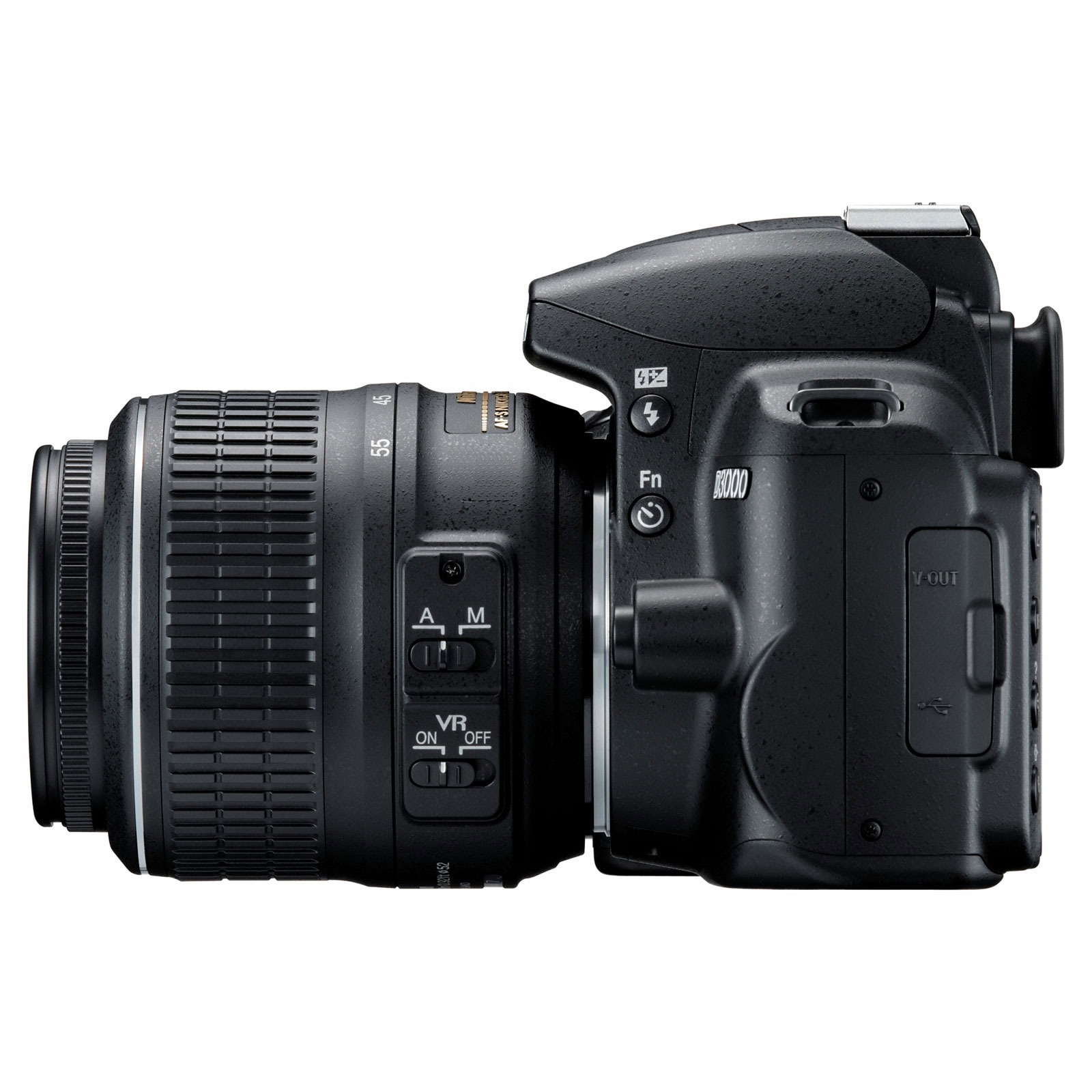  Nikon D3000 Objectif  DX 18 55 mm f 3 5 5 6 Appareil 