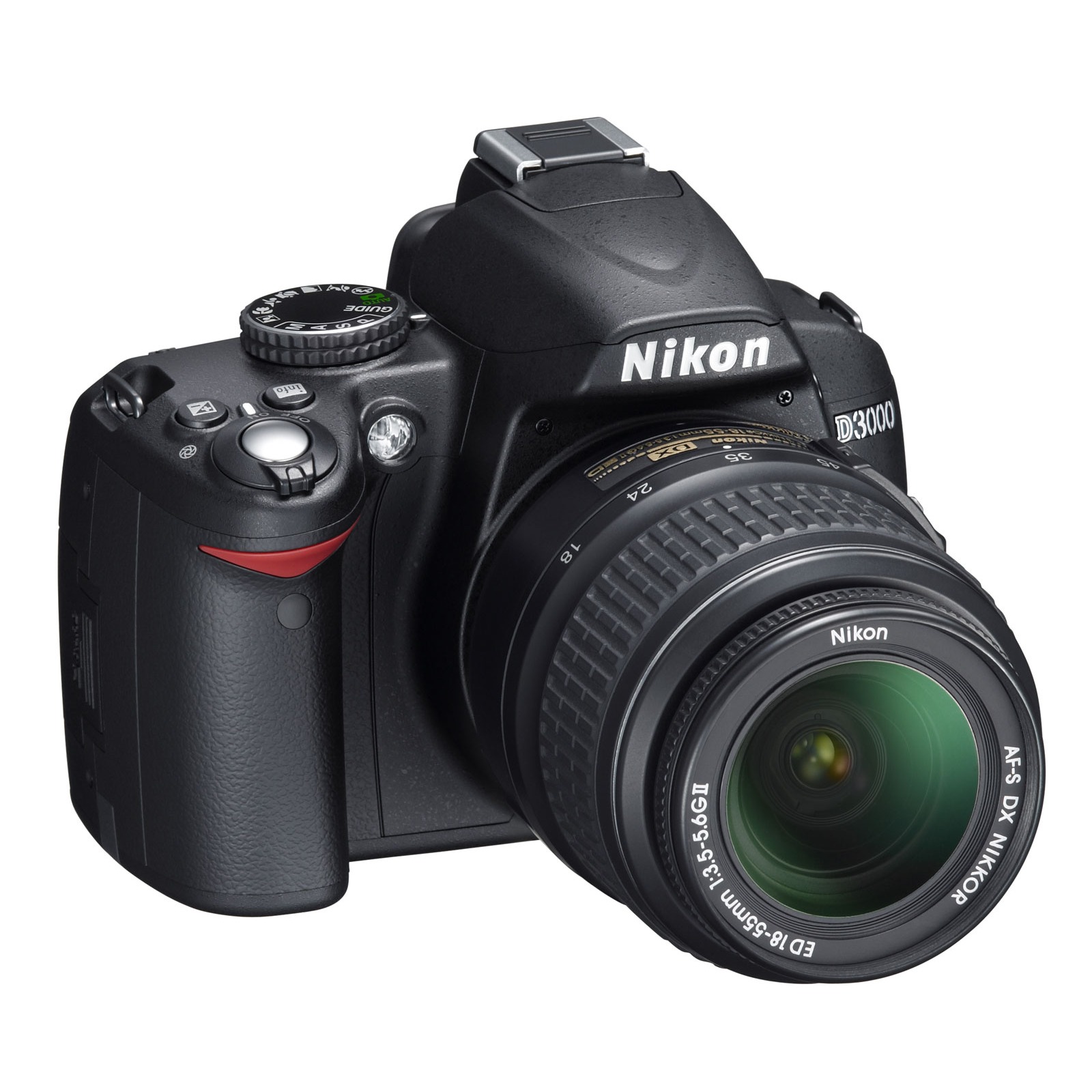  Nikon  D3000  Objectif DX 18 55 mm f 3 5 5 6 Appareil 