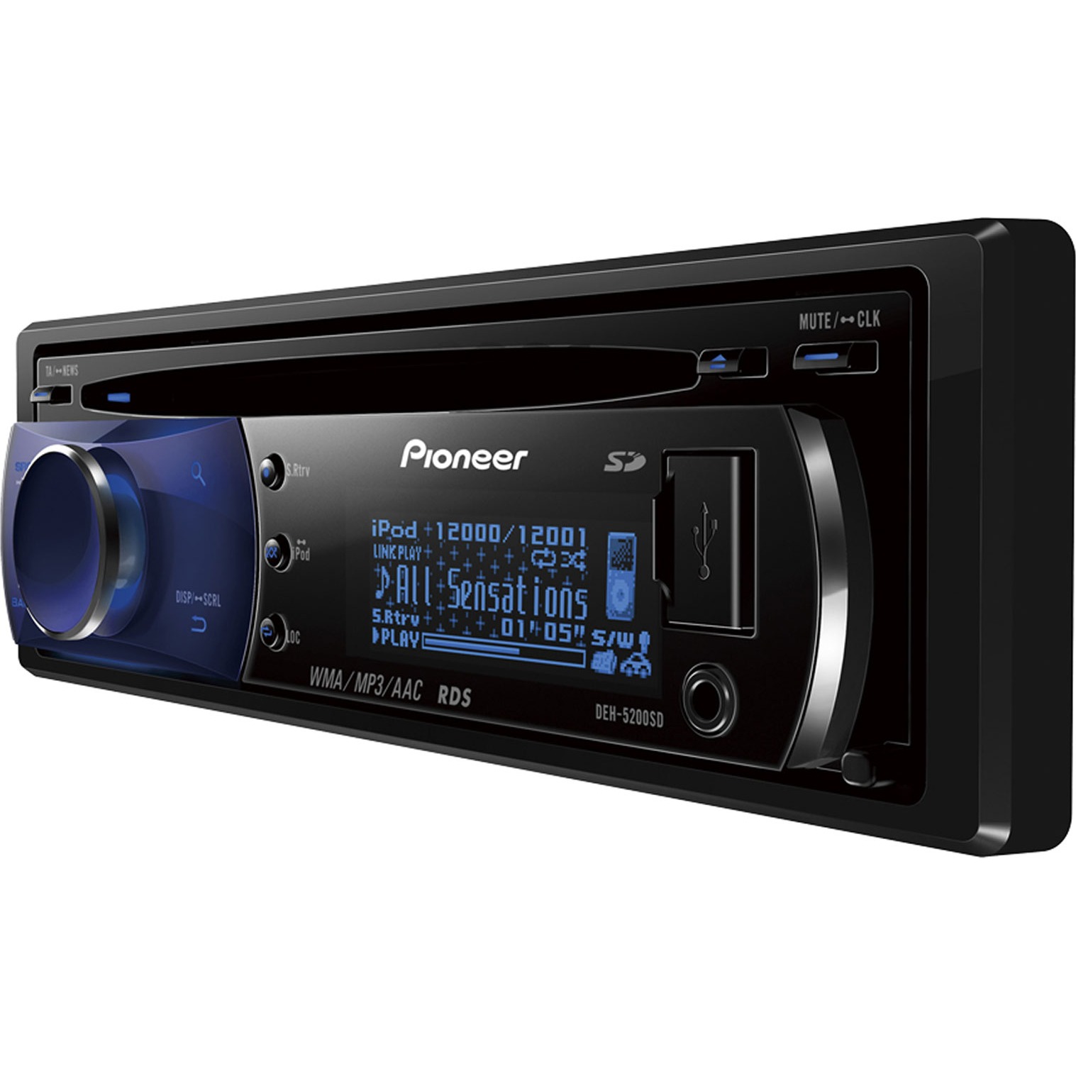 Pioneer deh 5200sd процессорная или нет