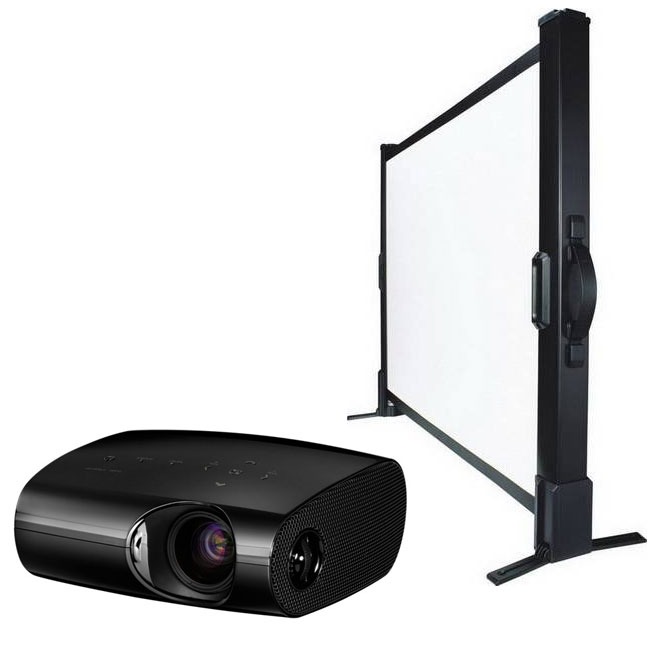 Samsung SPP410M + Ecran de table LDLC Vidéoprojecteur Samsung sur