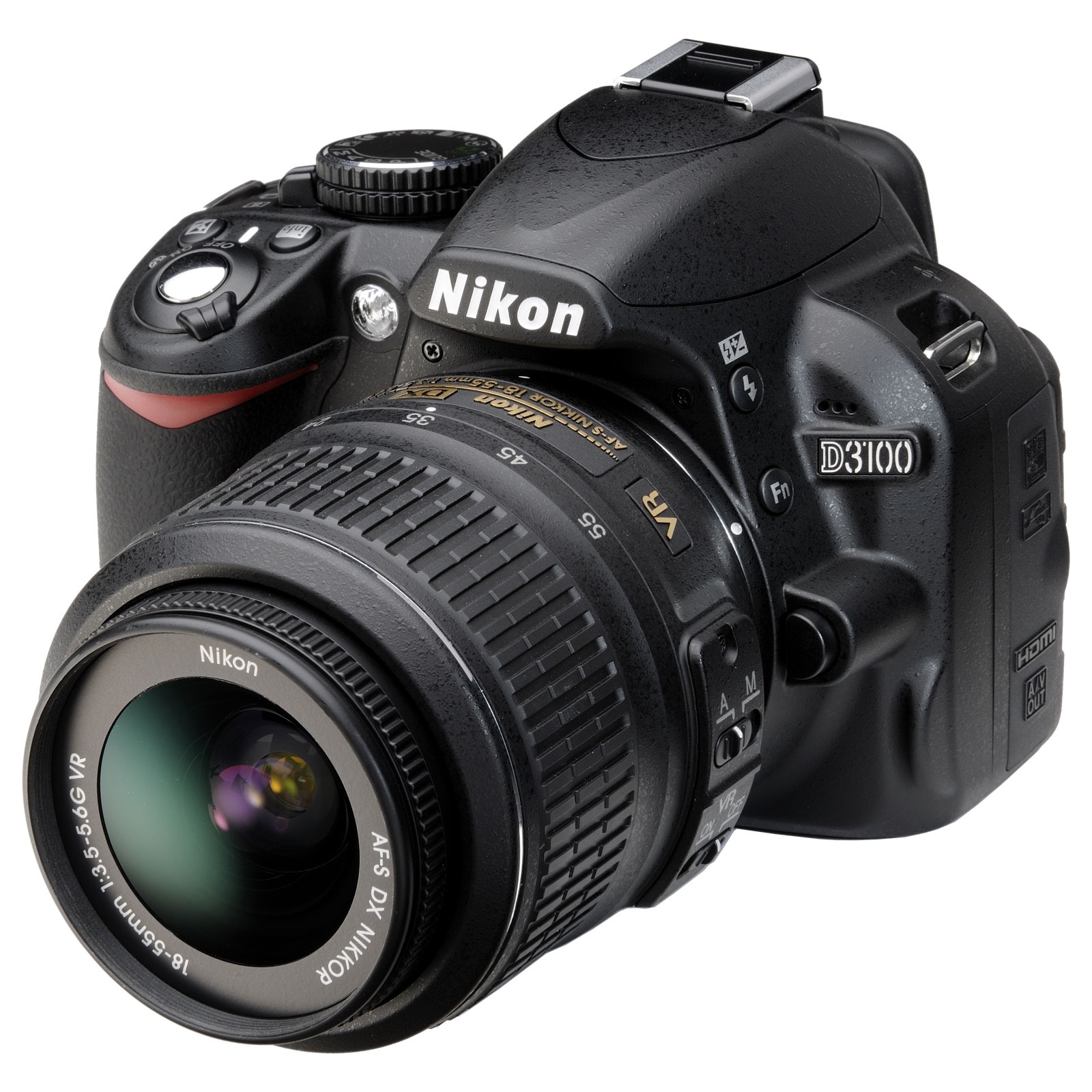  Nikon  D3100  Objectif AF S DX NIKKOR 18 55 mm VR 