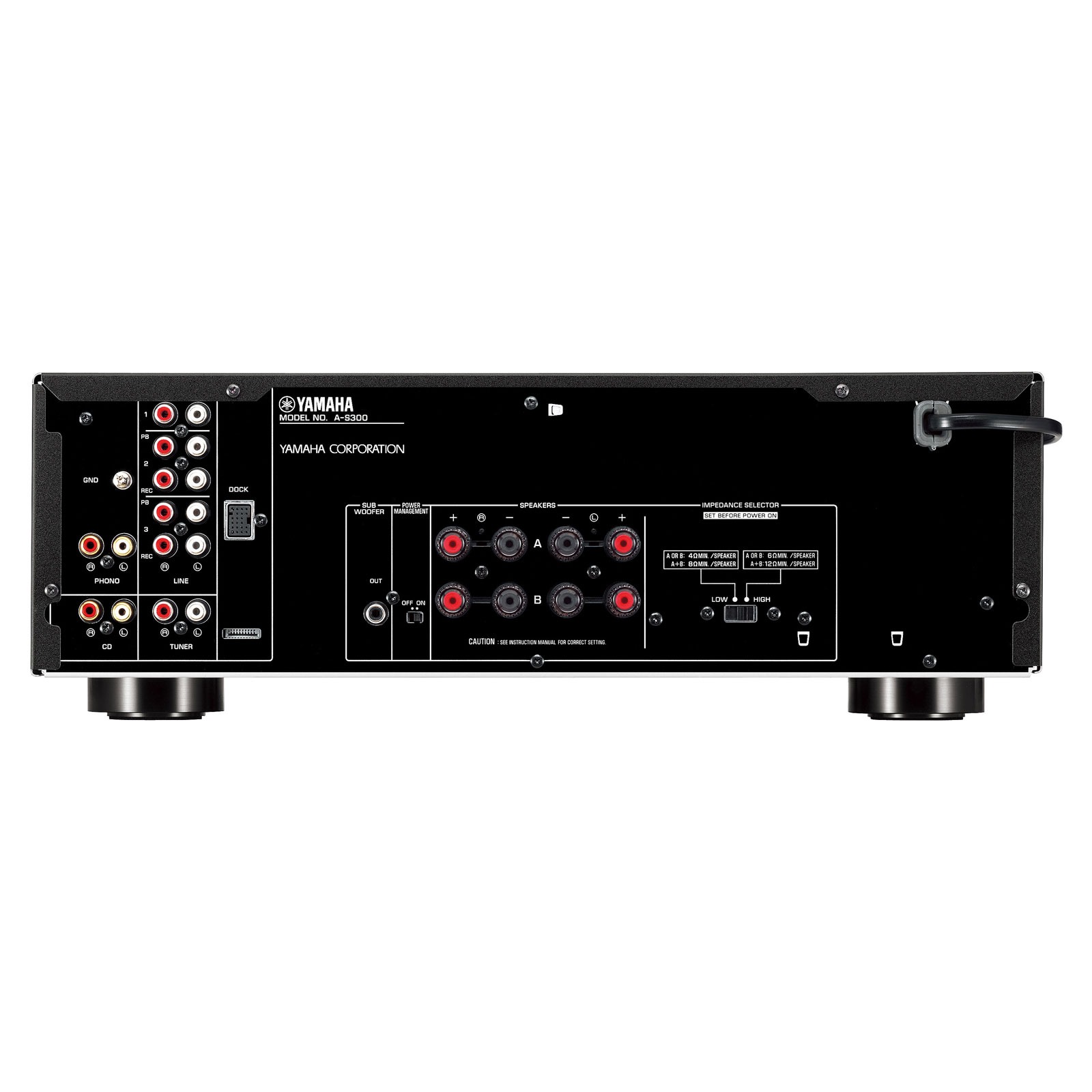 Yamaha AS300 + CDS300 Argent + Infinity Primus 150 Noir Amplificateur Hifi Yamaha sur Yamaha AS300 + CDS300 Argent + Infinity Primus 150 Noir Amplificateur Hifi Yamaha sur