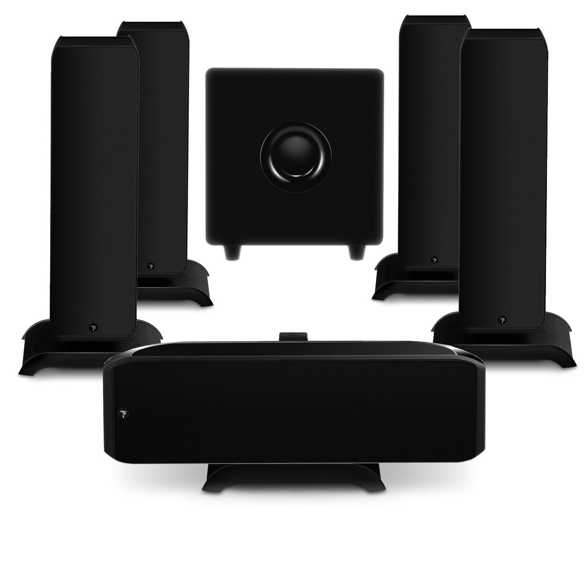 Focal Pack Sib XL 5 1 Jet Black Enceintes Hifi Focal Sur LDLC