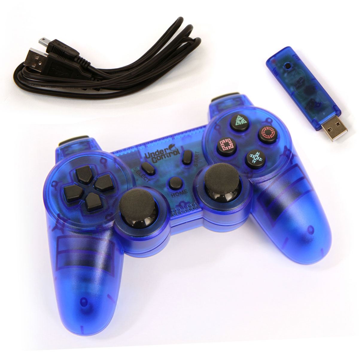 Under Control Wireless Controller bleu (PS3) Accessoires PS3 Under