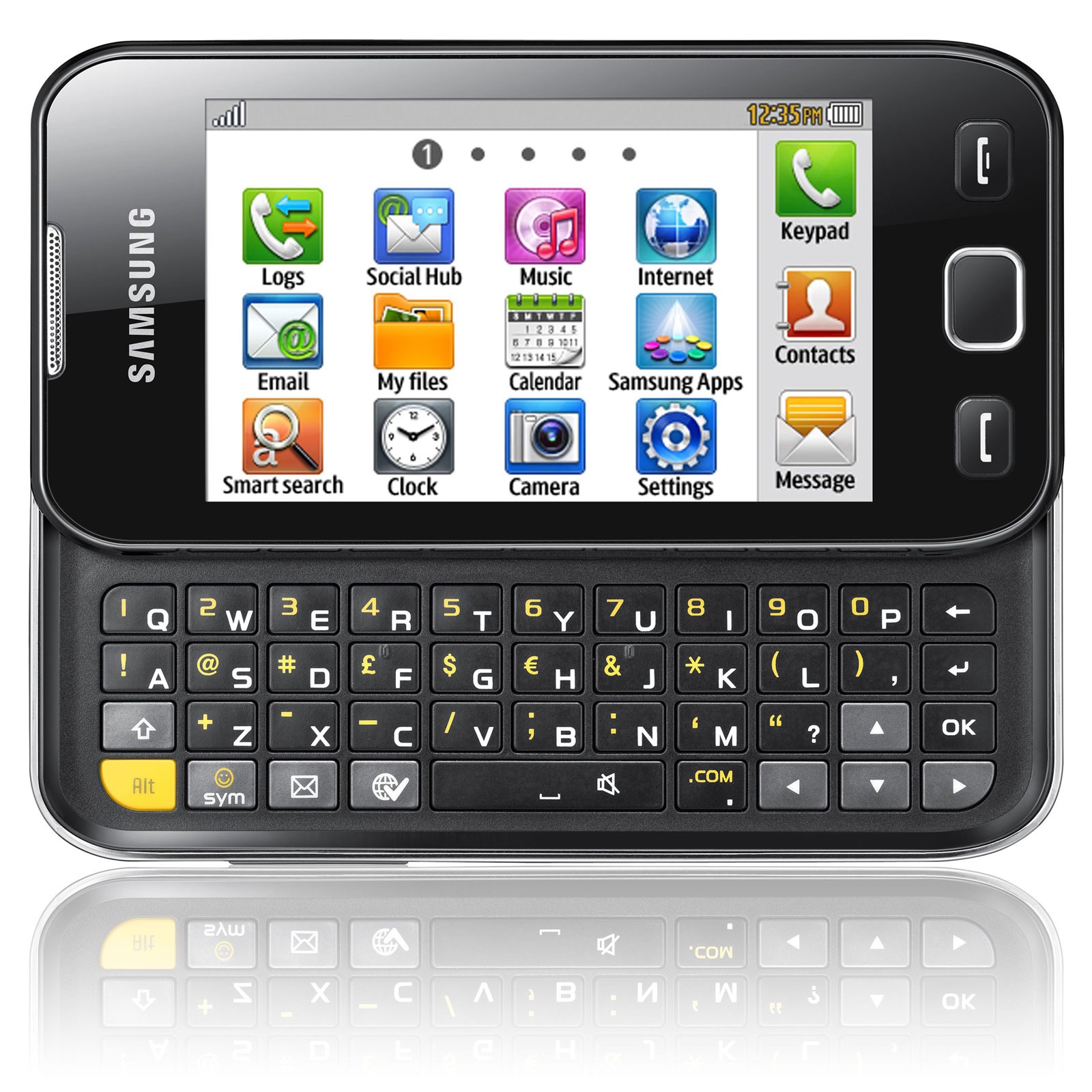 Samsung Wave 533 QWERTY Noir - Mobile & smartphone Samsung sur LDLC.com