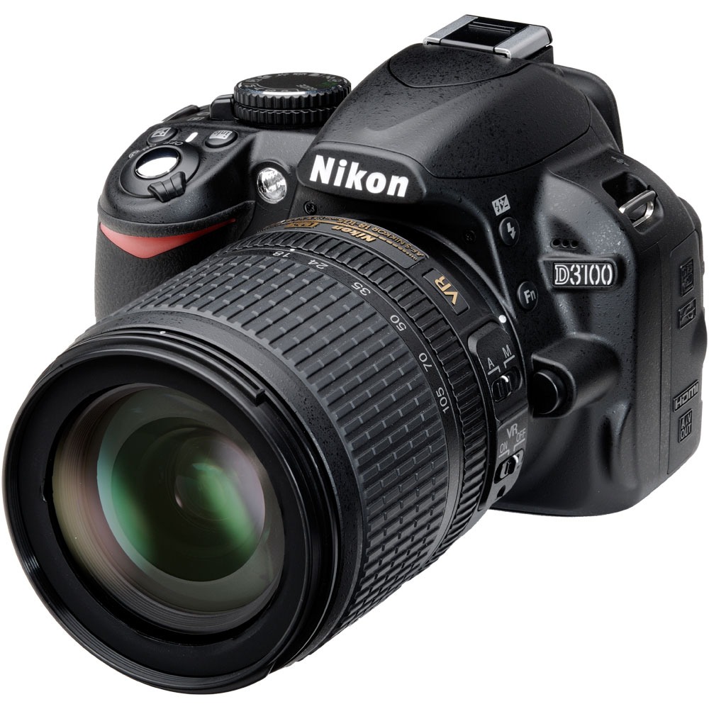  Nikon  D3100  AF S DX NIKKOR 18 105 mm VR Appareil photo  