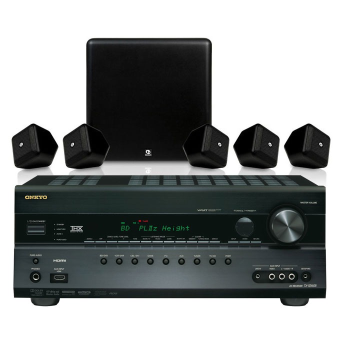 Onkyo TXSR608 + Boston SoundWareXS 5.1 Ensemble home cinéma Onkyo