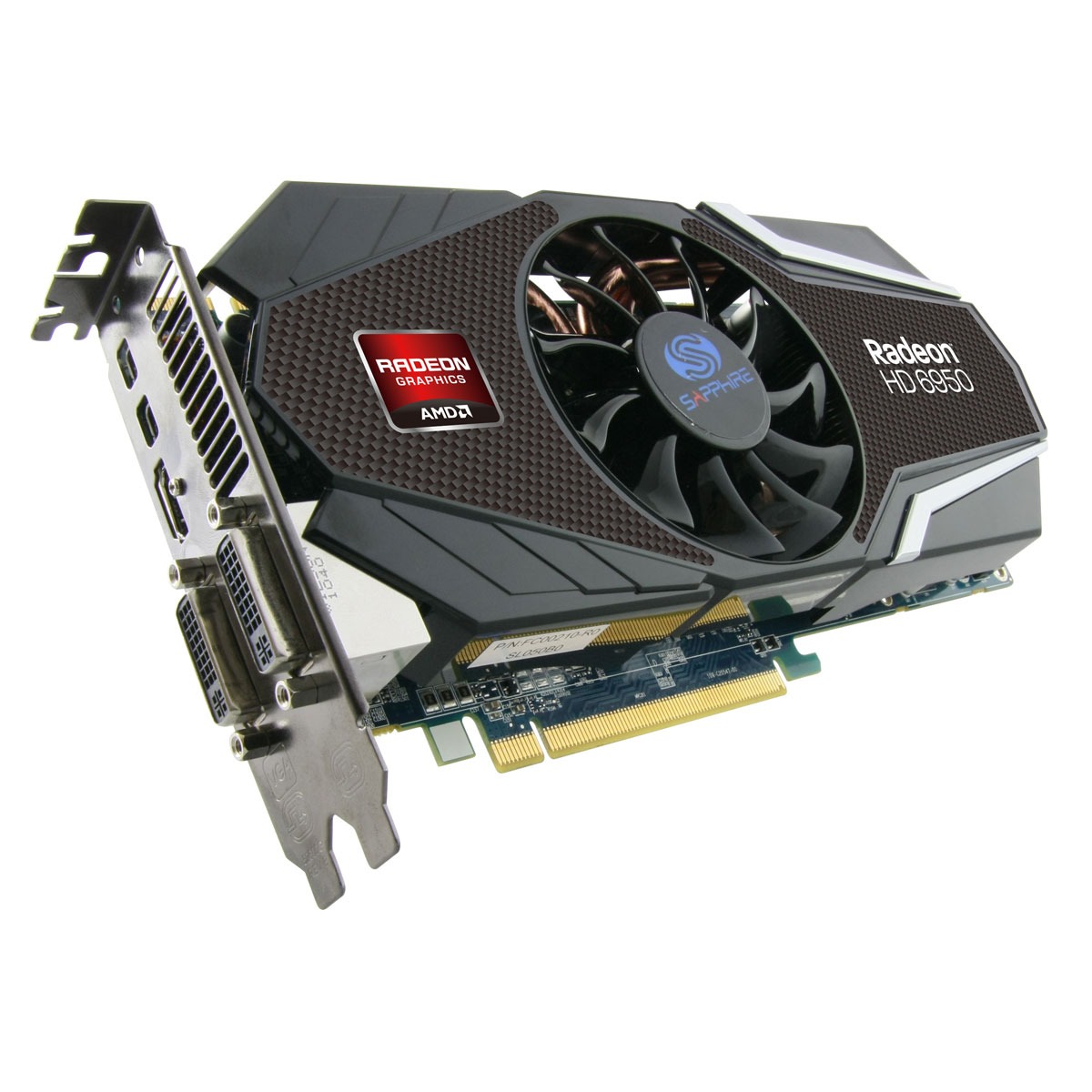 Sapphire Radeon HD 6950 1 GB Dual Mini DisplayPort - Carte graphique ...