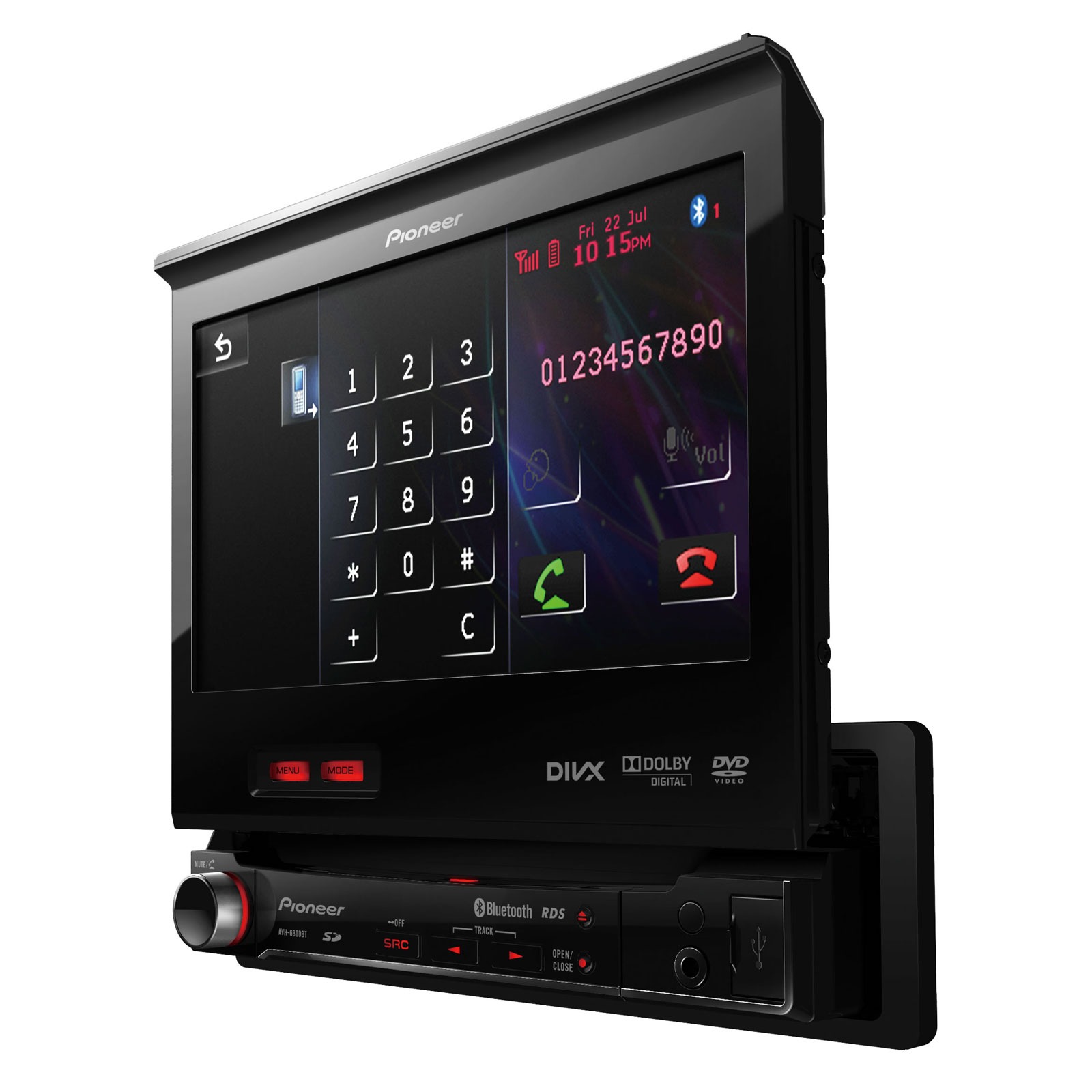 Pioneer AVH6300BT Autoradio Pioneer sur