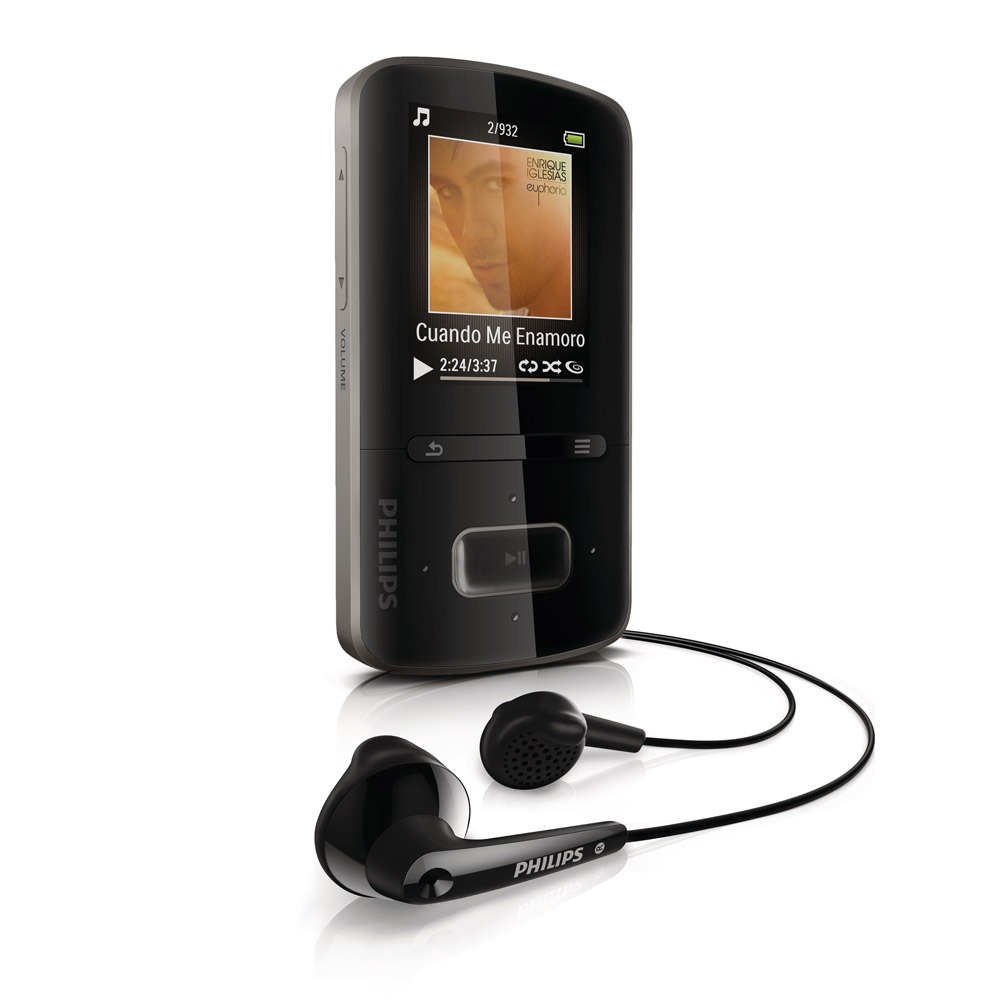  Philips  GoGear  ViBE Noir Lecteur MP3 iPod Philips  sur 