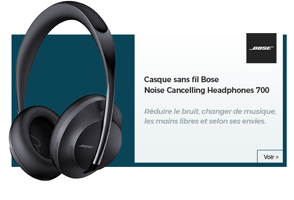 Casque sans fil Bose Noise Cancelling Headphones 700