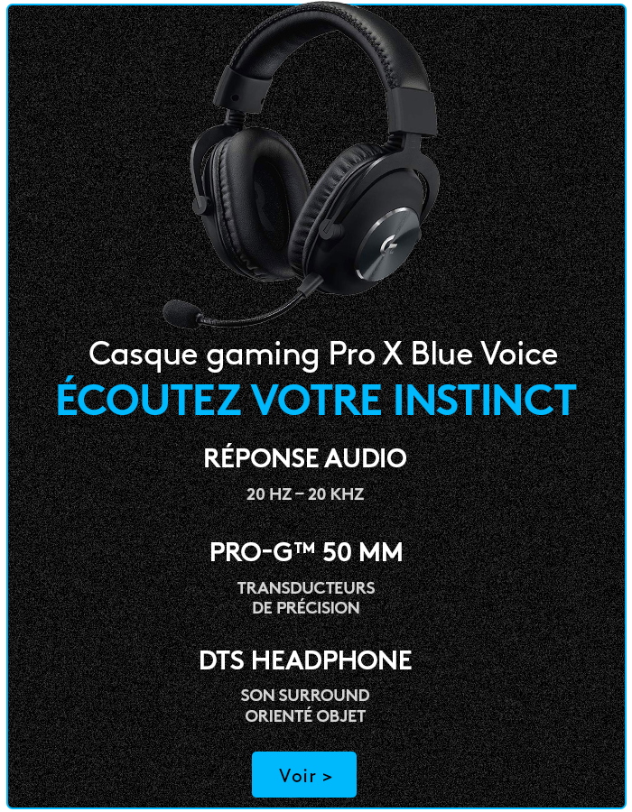Casque gaming Pro X Blue Voice
