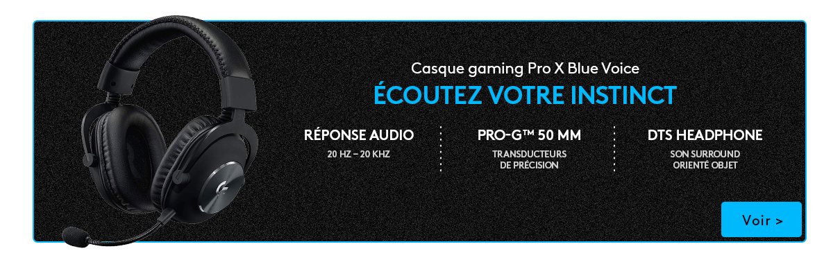 Casque gaming Pro X Blue Voice