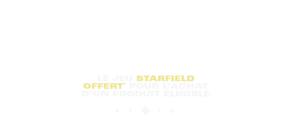 Le jeu Starfield offert*