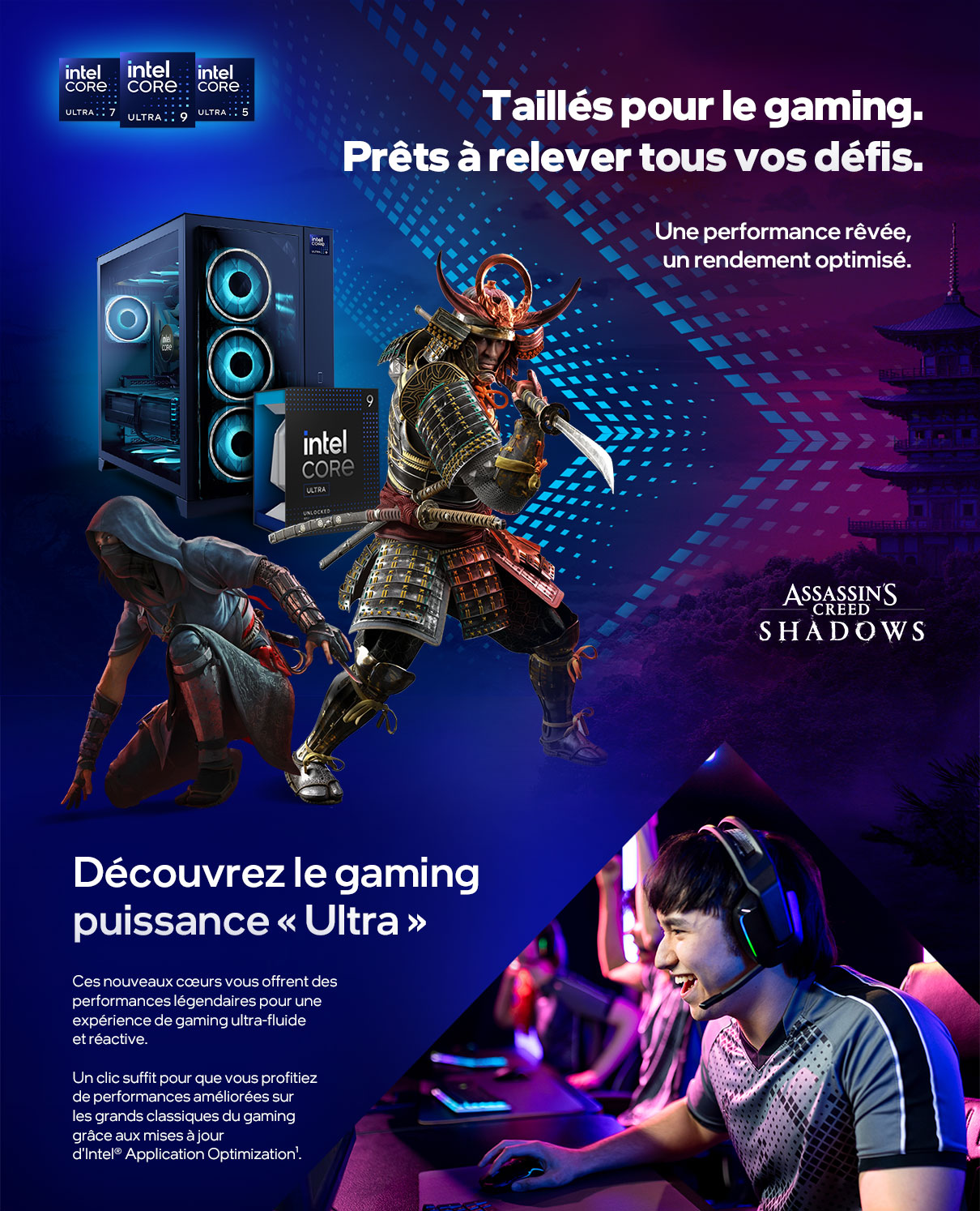 Nouveaux processeurs Intel® Core™ ultra