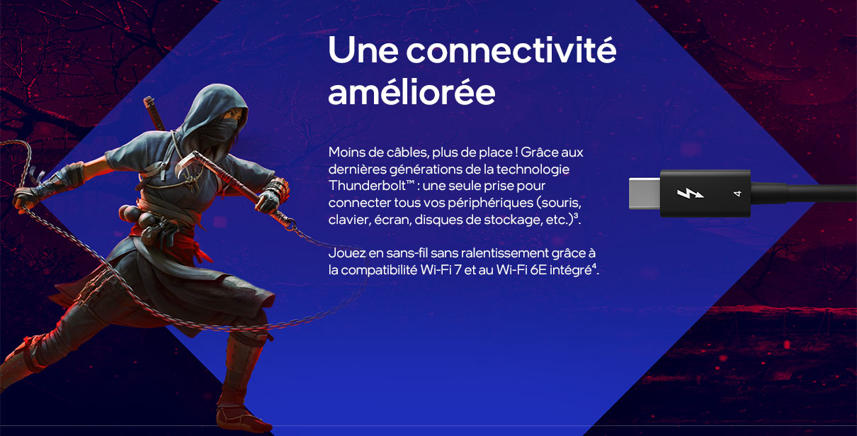 Une connectivité améliorée