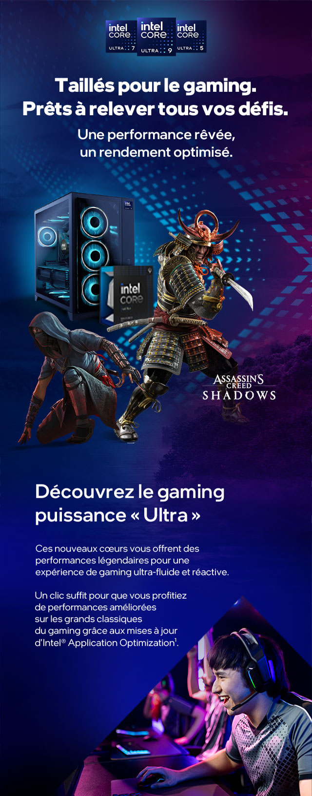 Nouveaux processeurs Intel® Core™ ultra
