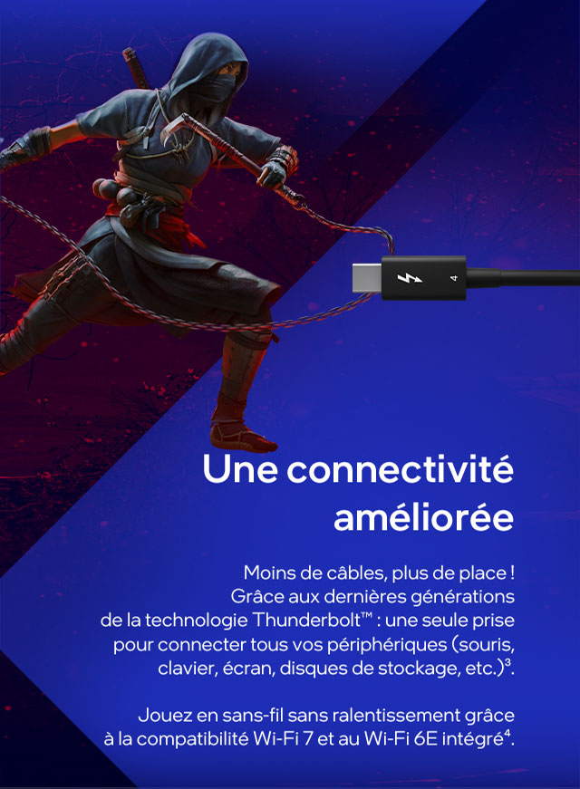 Une connectivité améliorée