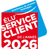 Élu Service clients de l'année