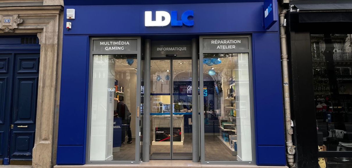 Boutique de matériel et réparation informatique LDLC Paris Hôtel de ville
