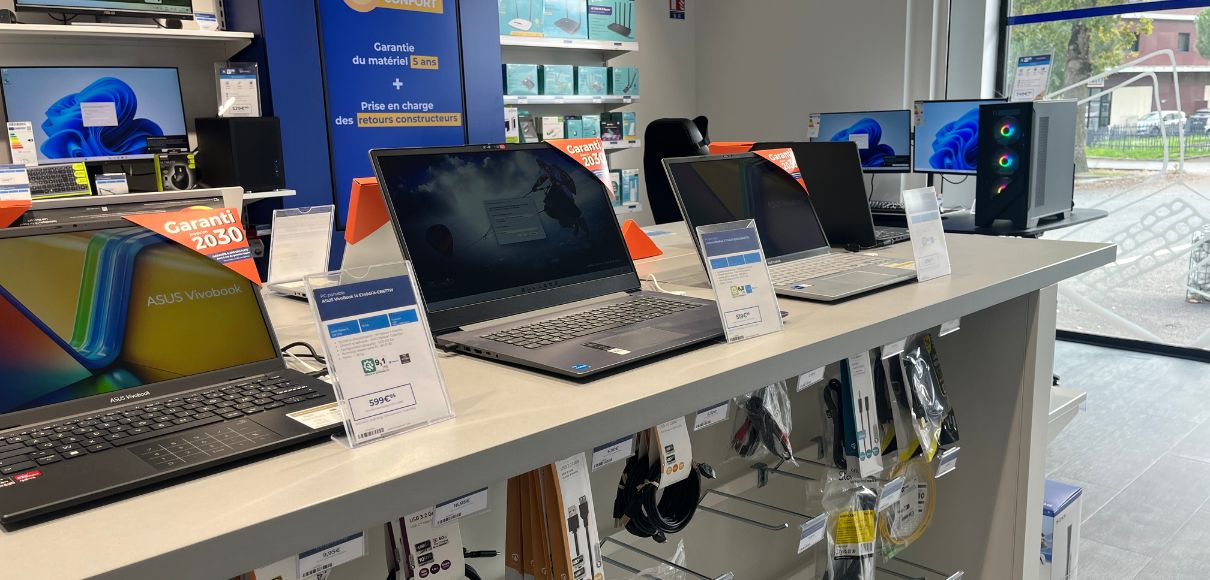 Boutique de matériel et réparation informatique LDLC Laval