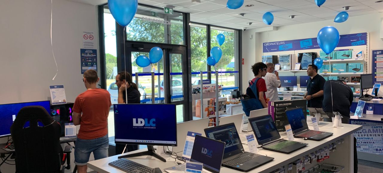 Boutique de matériel et réparation informatique LDLC Montélimar