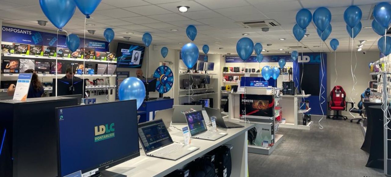 Boutique de matériel et réparation informatique LDLC Pontarlier