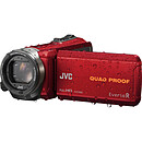 JVC GZ-R435 Rouge + Carte SDHC 8 Go