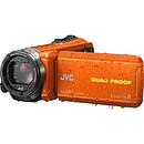 JVC GZ-R435 Orange + Carte SDHC 8 Go