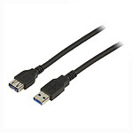 Rallonge USB 3.0 Type AA (Mâle/Femelle) - 2 m