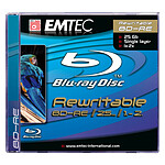 EMTEC BD-RE 25 Go Certifié 2x (Blu-ray Disc simple couche, boitier jewel)