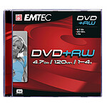 EMTEC DVD+RW 4.7 Go certifié 4x (pack de 3, boîtier jewel)