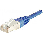 Cable RJ45 de categoría 5e F/UTP 0,15 m (azul)