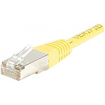 Cable RJ45 de categoría 5e F/UTP 0,3 m (amarillo)