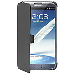 Anymode Made For Samsung Etui en cuir à rabat Noir Samsung Galaxy Note II N7100
