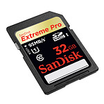 SanDisk Carte mémoire SDHC Extreme Pro UHS-I 32 Go