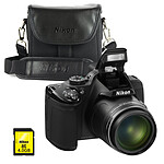 Nikon Coolpix P520 Noir + CS-P08 + SDHC 4 Go