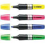 STABILO Luminator x 4 Assortis